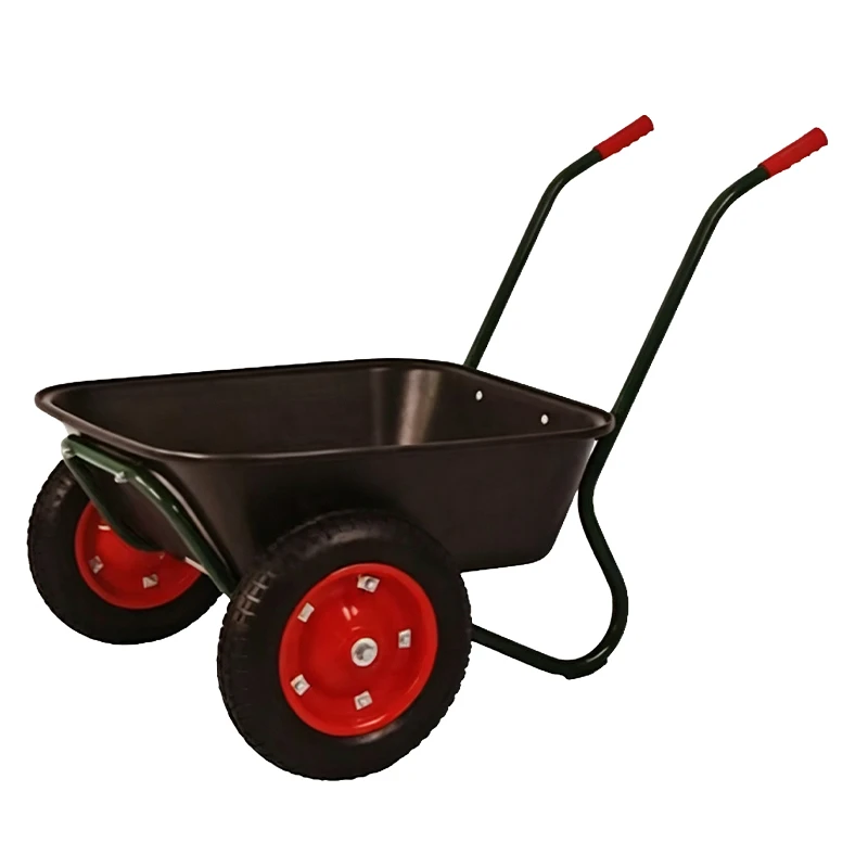 Hand-pushed Plastic Hopper Cart