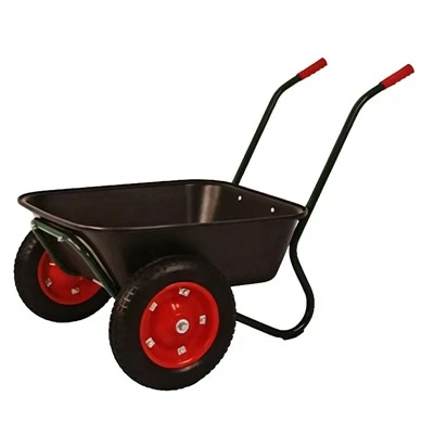 Hand-pushed Plastic Hopper Cart